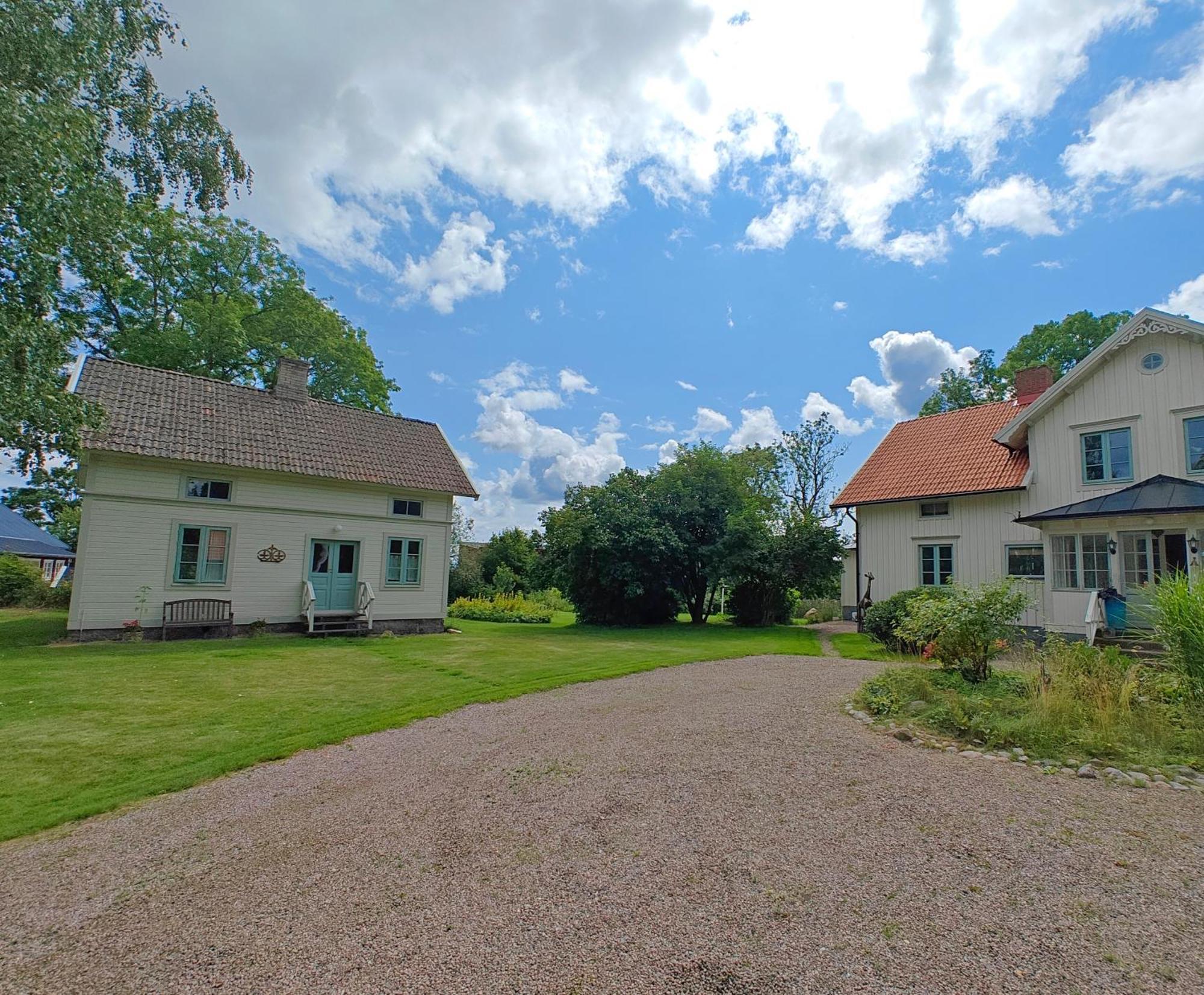 Lilla Backen Villa Hjo Buitenkant foto